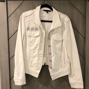 5 pc bundle. WHBM & Kasper tips, sweater, jacket.